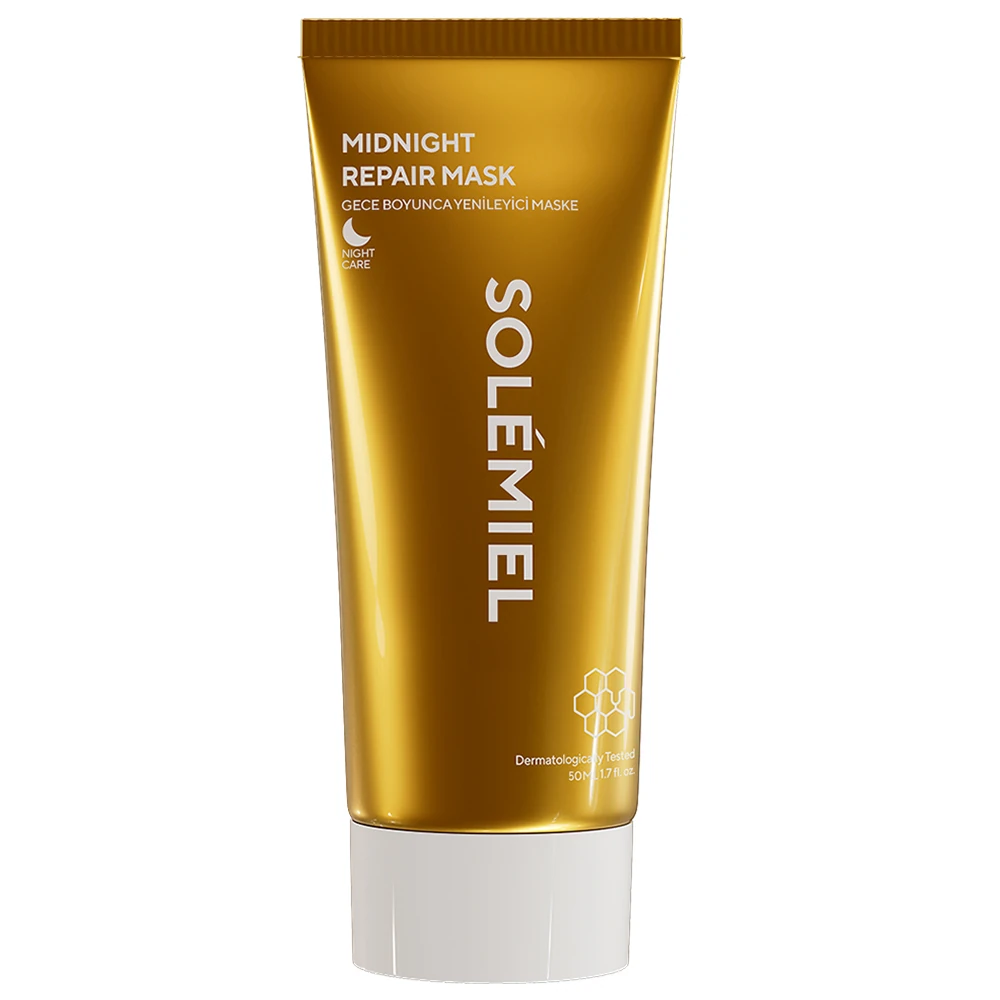 Onarıcı ve Yoğun Nemlendirici Bal ve Propolis Özlü Gece Maskesi 50 ml