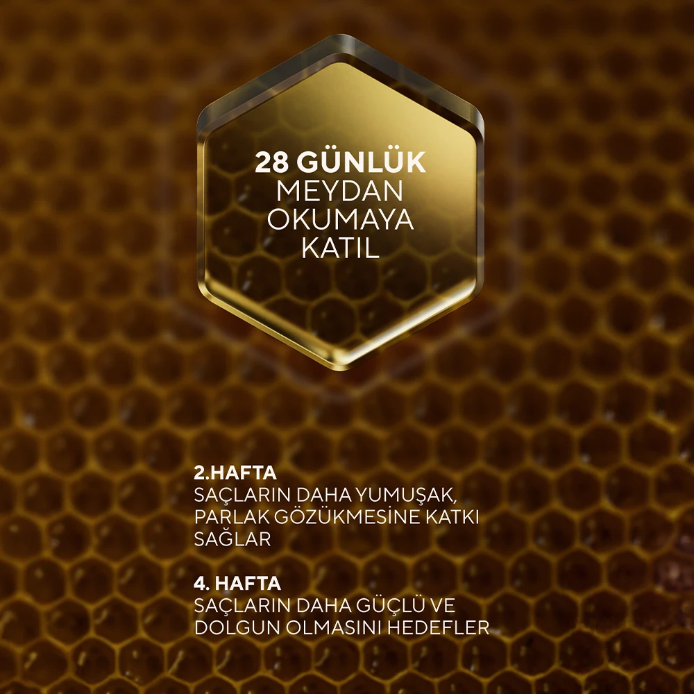 Besleyici ve Parlaklık Artırıcı Batana ve Castor Yağı İçeren Bal Özlü Saç Maskesi 250 ml