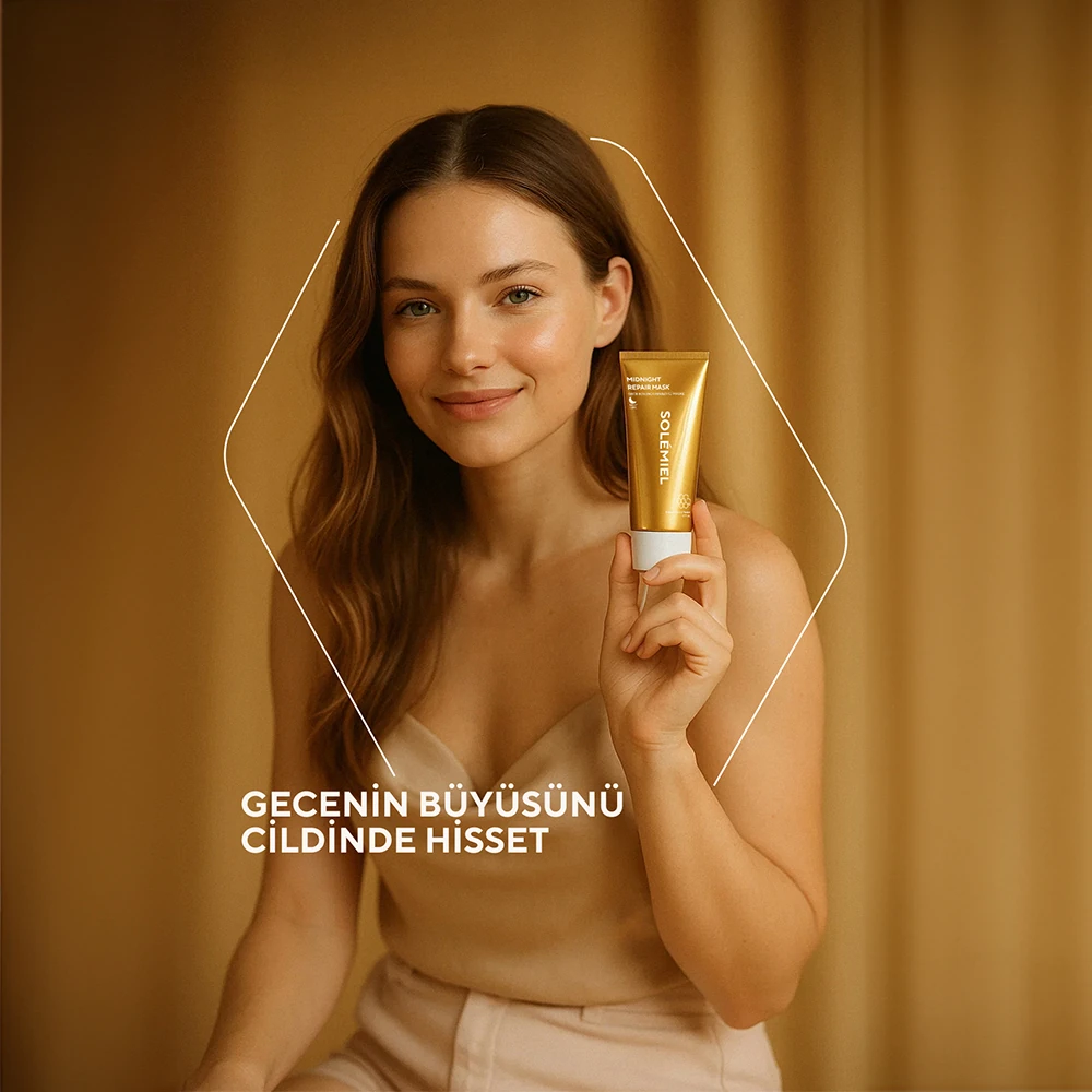 Onarıcı ve Yoğun Nemlendirici Bal ve Propolis Özlü Gece Maskesi 50 ml