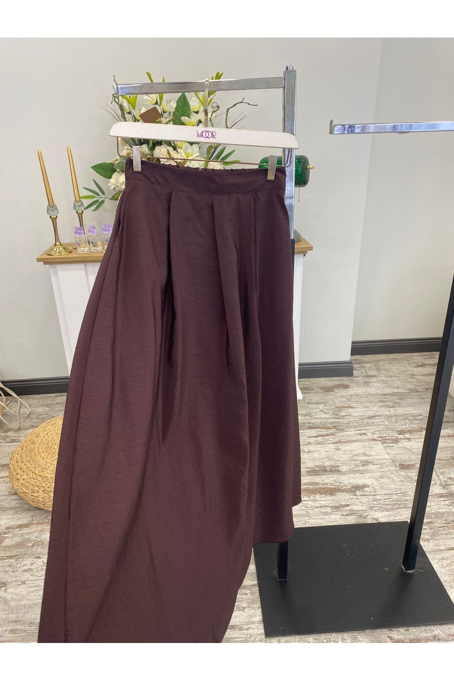 Kadın Ceremony Tasarım Pileli Dubai Etek