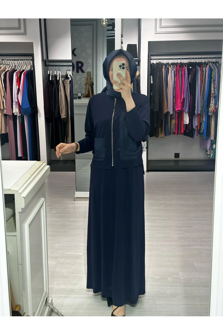 CEREMONY PARAŞÜT DETAYLI ELBİSELİ TAKIM