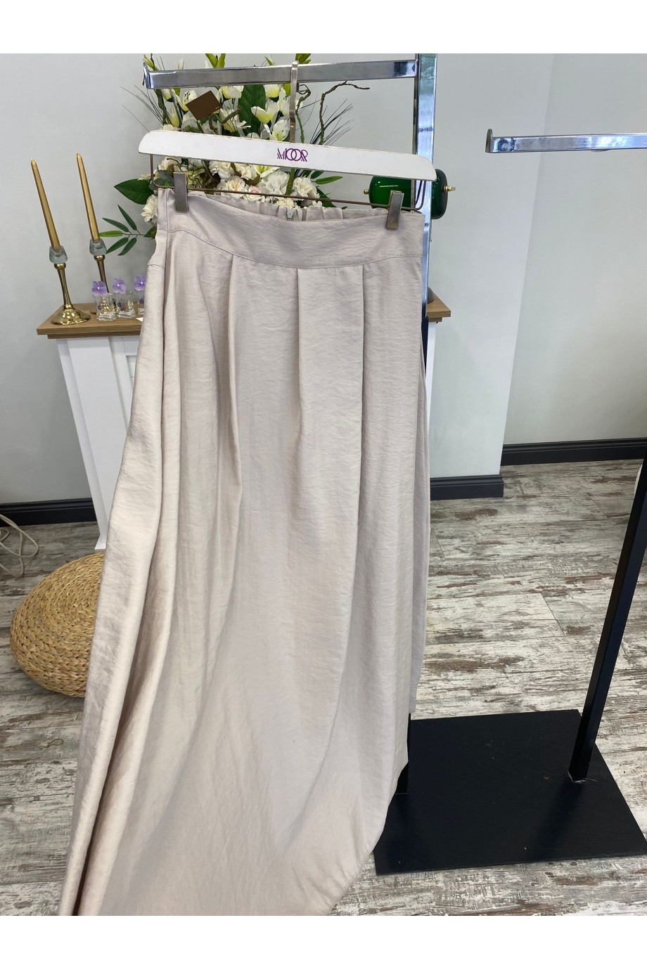 Kadın Ceremony Tasarım Pileli Dubai Etek