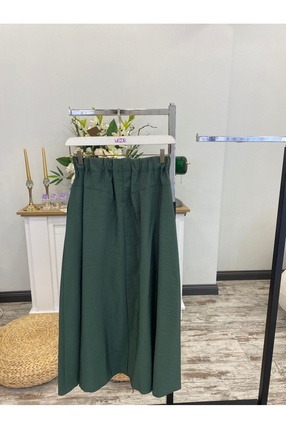 Kadın Ceremony Tasarım Pileli Dubai Etek