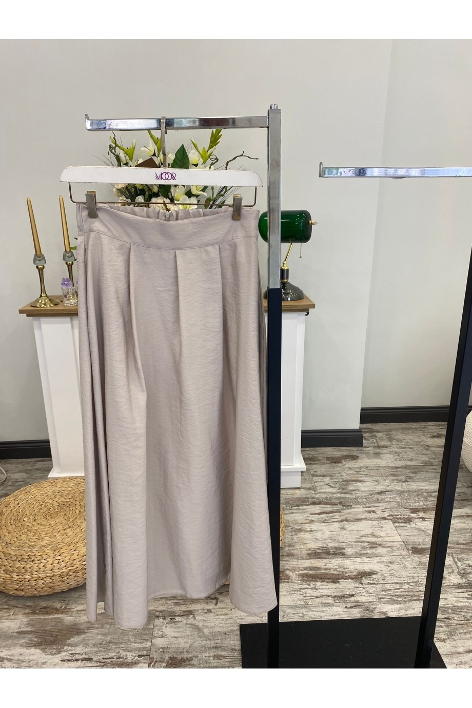 Kadın Ceremony Tasarım Pileli Dubai Etek