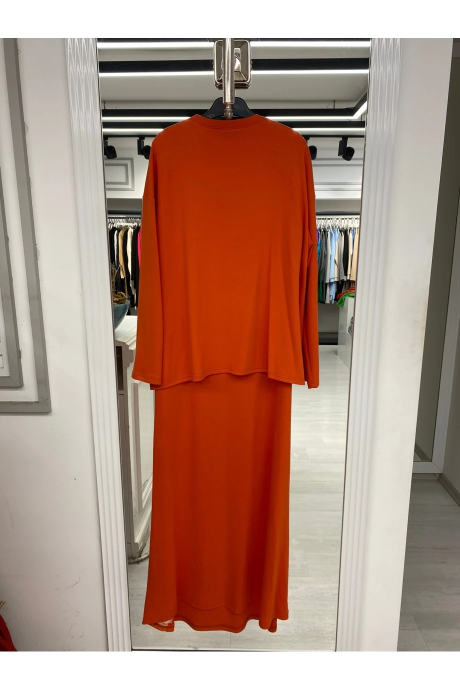 ALMARWAH KADIN İKİ PARÇA İÇLİKLİ ELBİSE