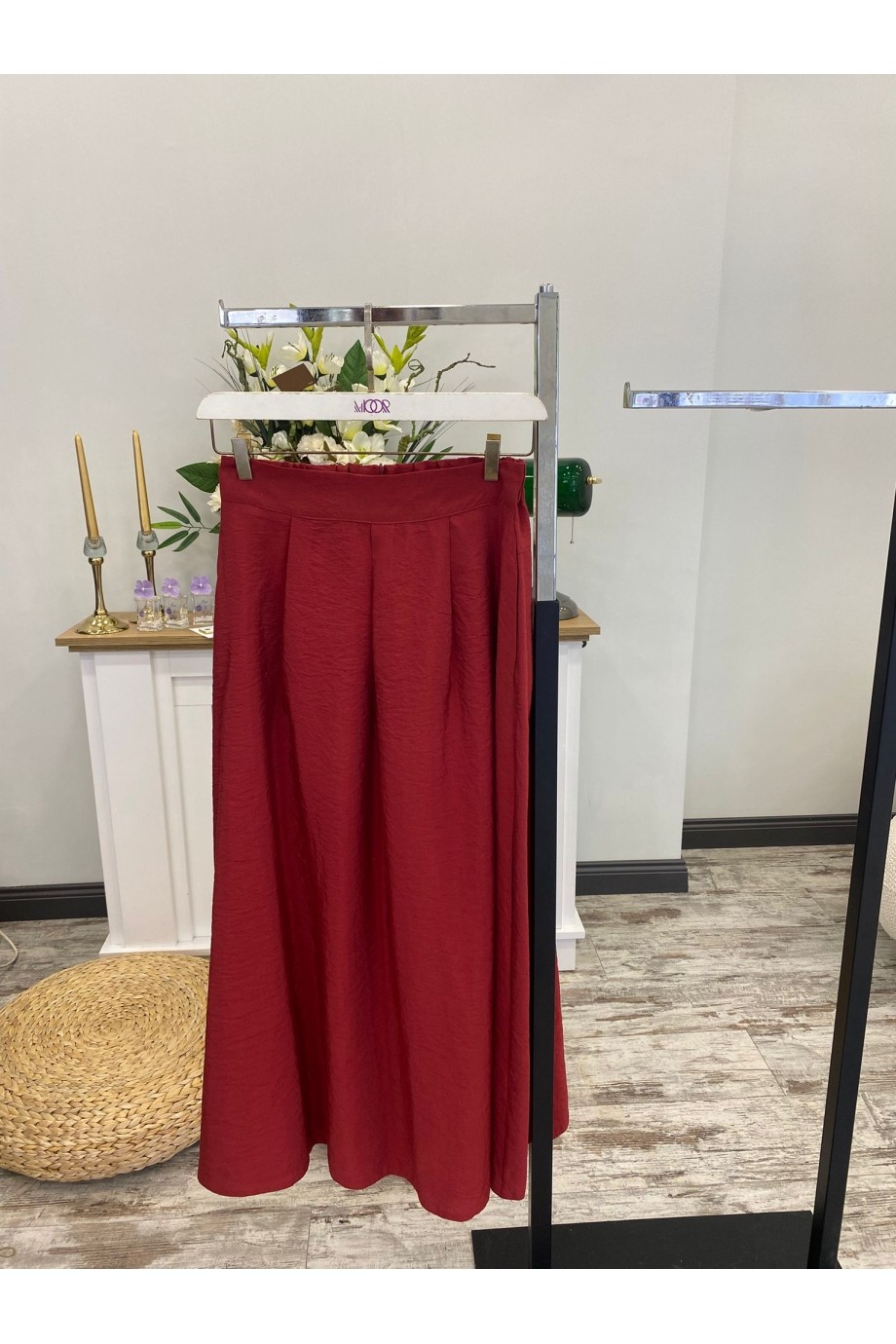 Kadın Ceremony Tasarım Pileli Dubai Etek