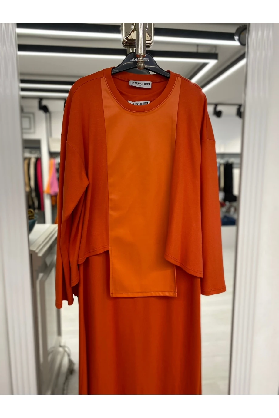 ALMARWAH KADIN İKİ PARÇA İÇLİKLİ ELBİSE