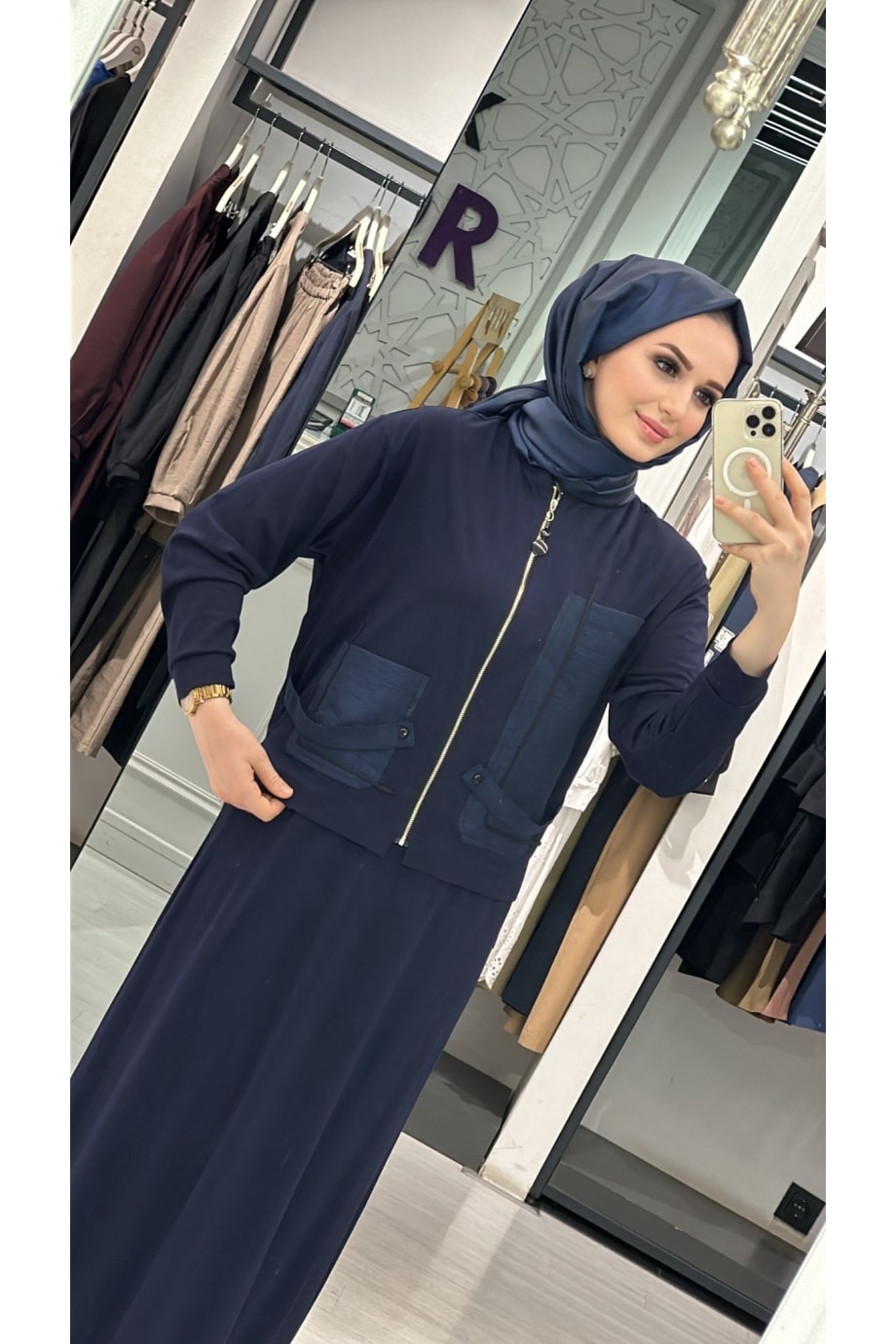 CEREMONY PARAŞÜT DETAYLI ELBİSELİ TAKIM