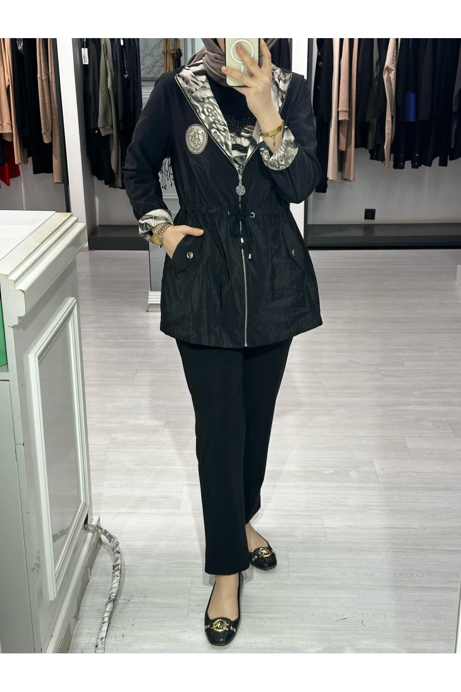 SOLİS 3'LÜ DESENLİ TAKIM