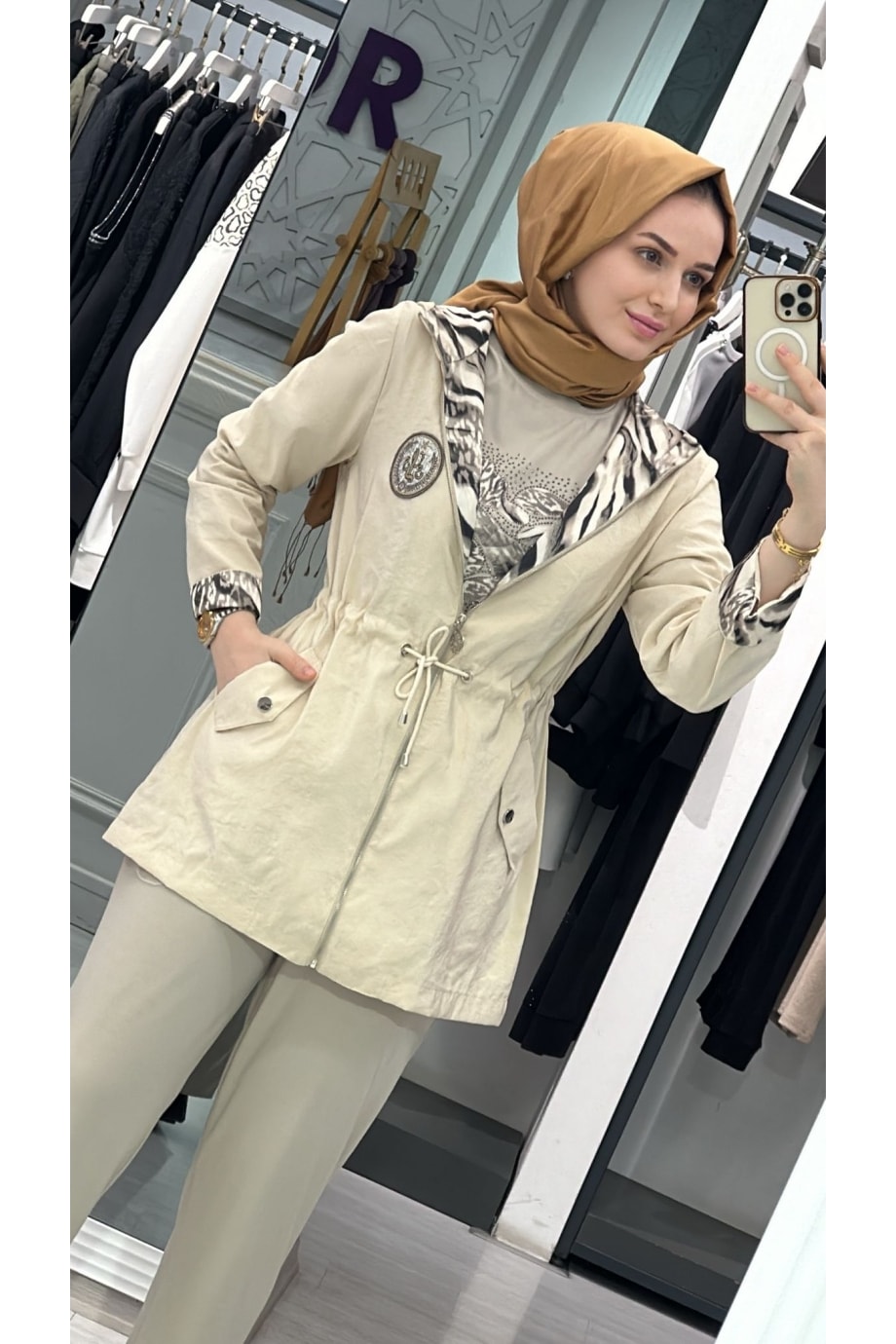 SOLİS 3'LÜ DESENLİ TAKIM