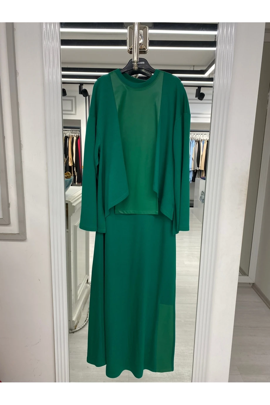 ALMARWAH KADIN İKİ PARÇA İÇLİKLİ ELBİSE