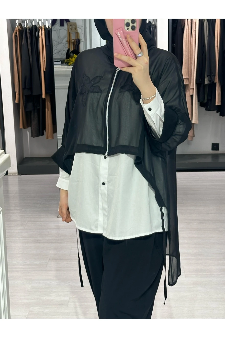 GHİSA ORGANZE KAP DETAYLI TAKIM