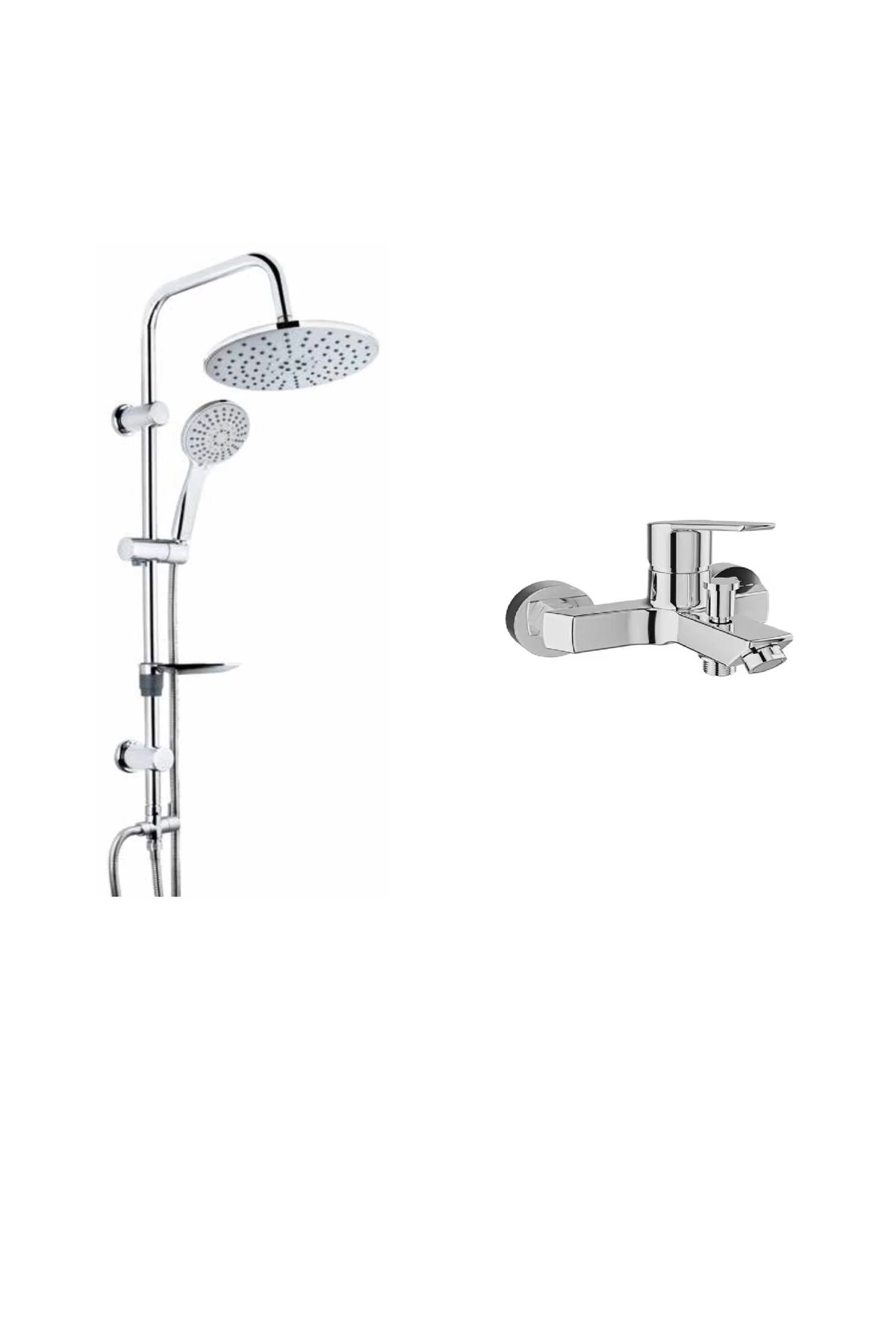 MARE S BANYO BATARYASI VE TEMA RAIN TONDO TEPE DUŞ SETİ