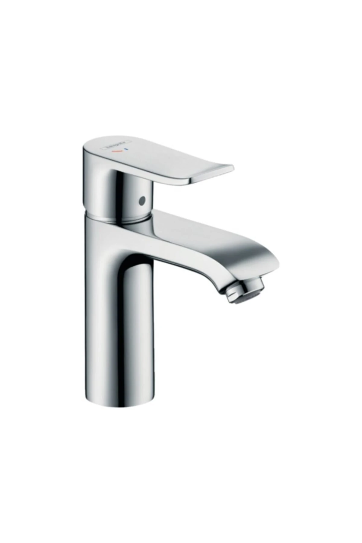 Metris Tek Kollu Lavabo Bataryası Krom 110 Düşük Debi, Kumandasız