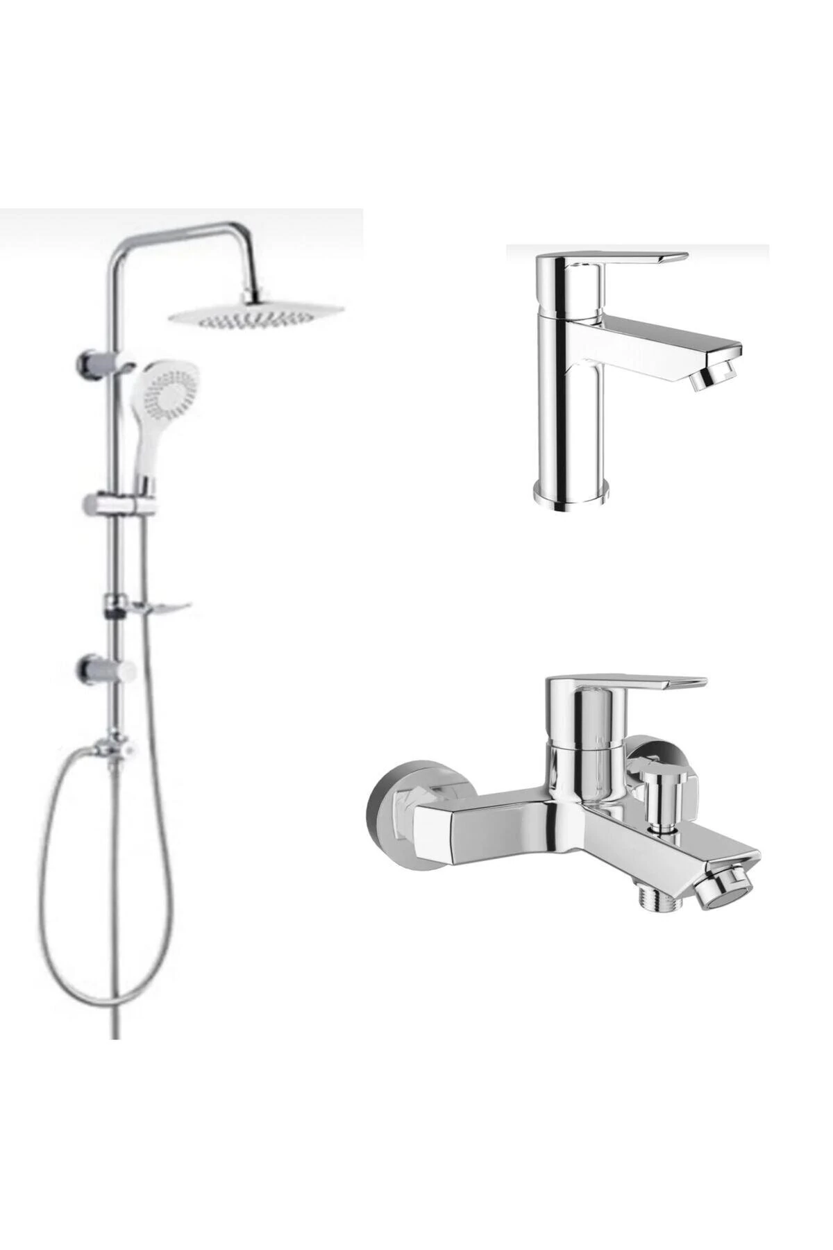Mare Banyo Lavabo Bataryası Ve Tema 53270tepe Duş Seti