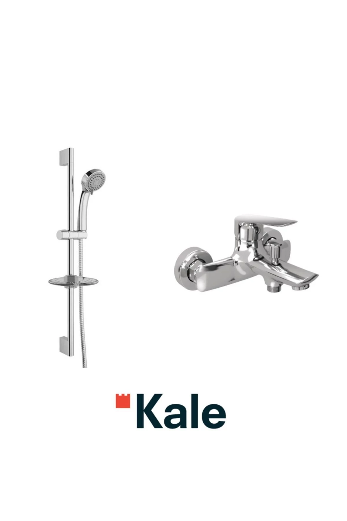 TANDEM BANYO BATARYASI VE KALE RAIN S110 SÜRGÜLÜ DUŞ BARI