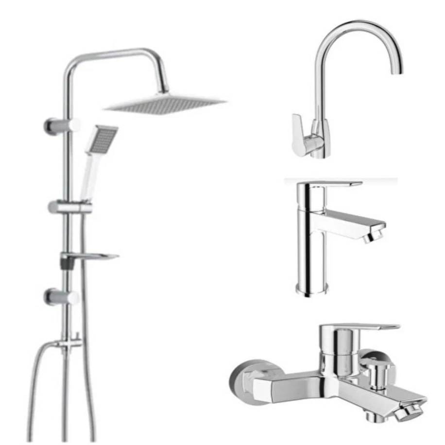 KALE Mare Banyo+Lavabo+Mutfak Bataryası ve TEMA53260