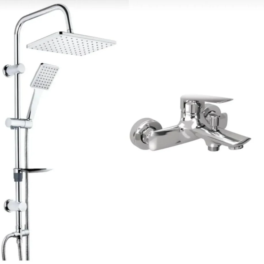 KALE TANDEM Banyo Bataryası ve TEMA53242 Tepe Duş Seti