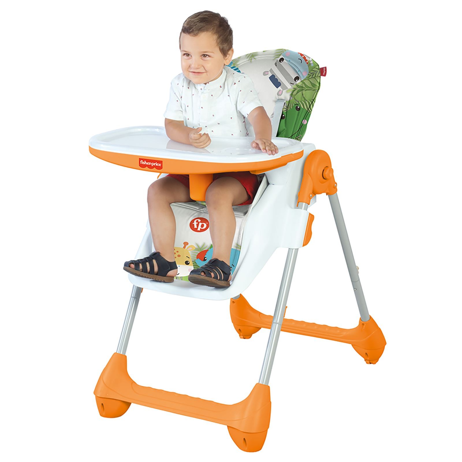 Fisher Price Lüx Mama Sandalyesi Turuncu