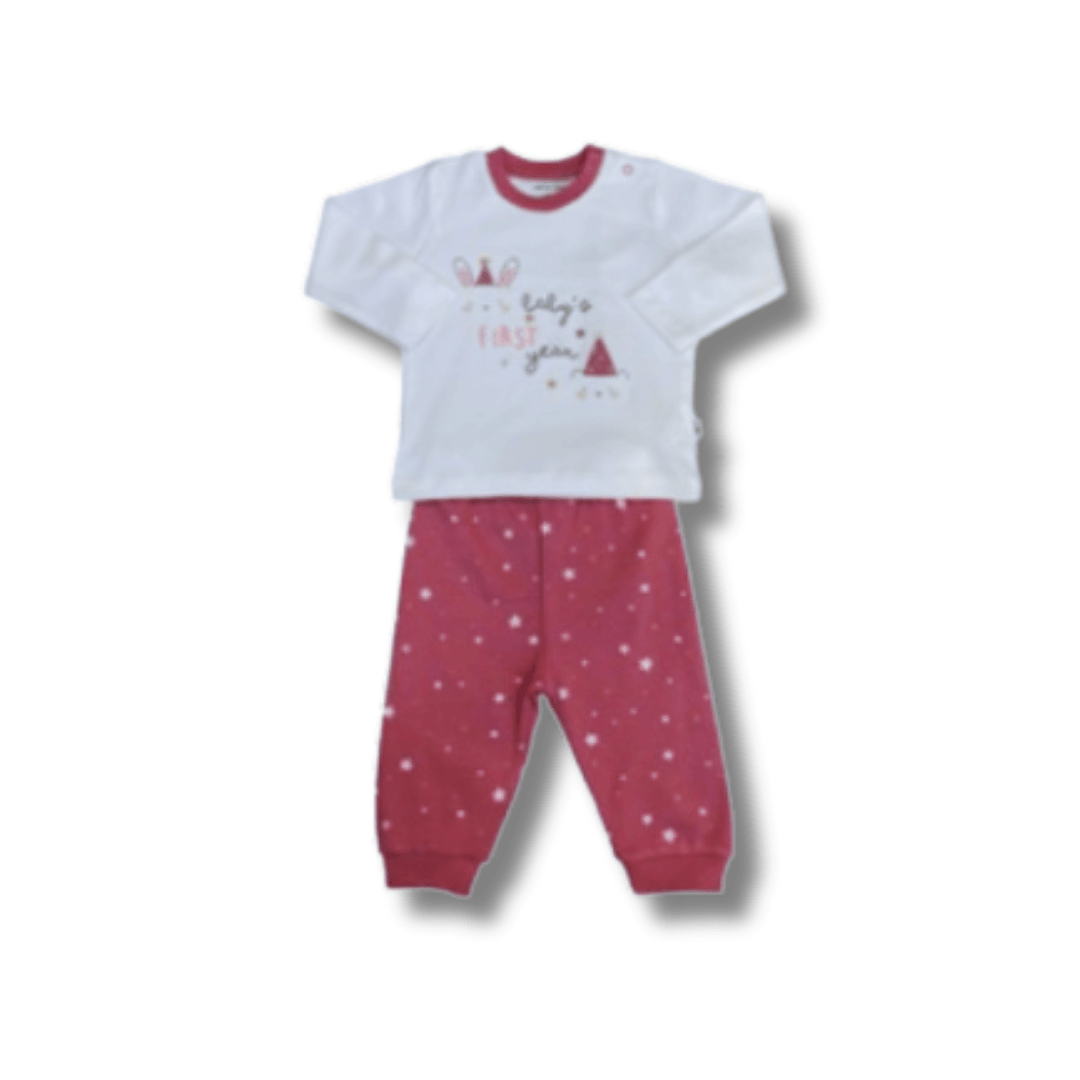 Mother Love Organik Kız Bebek Pijama Takımı Eslem