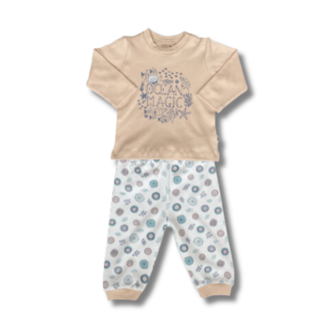 Mother Love Organik Kız Bebek Pijama Takımı Tanem