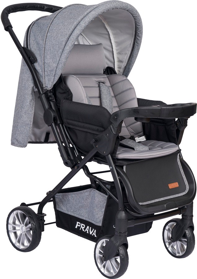Prava Dream Plus Tablalı Gri Bebek Arabası