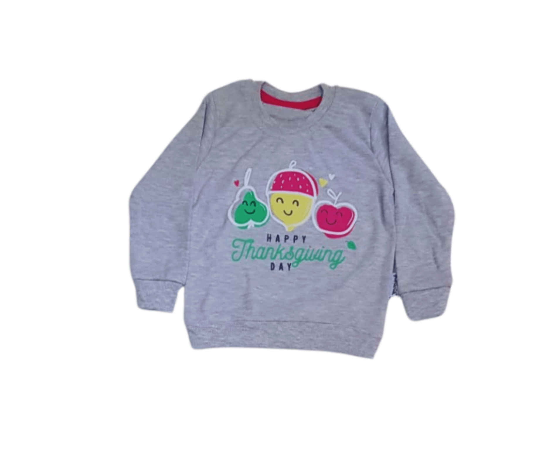 Kız Çocuk Sweatshirt Mutlu Meyveler