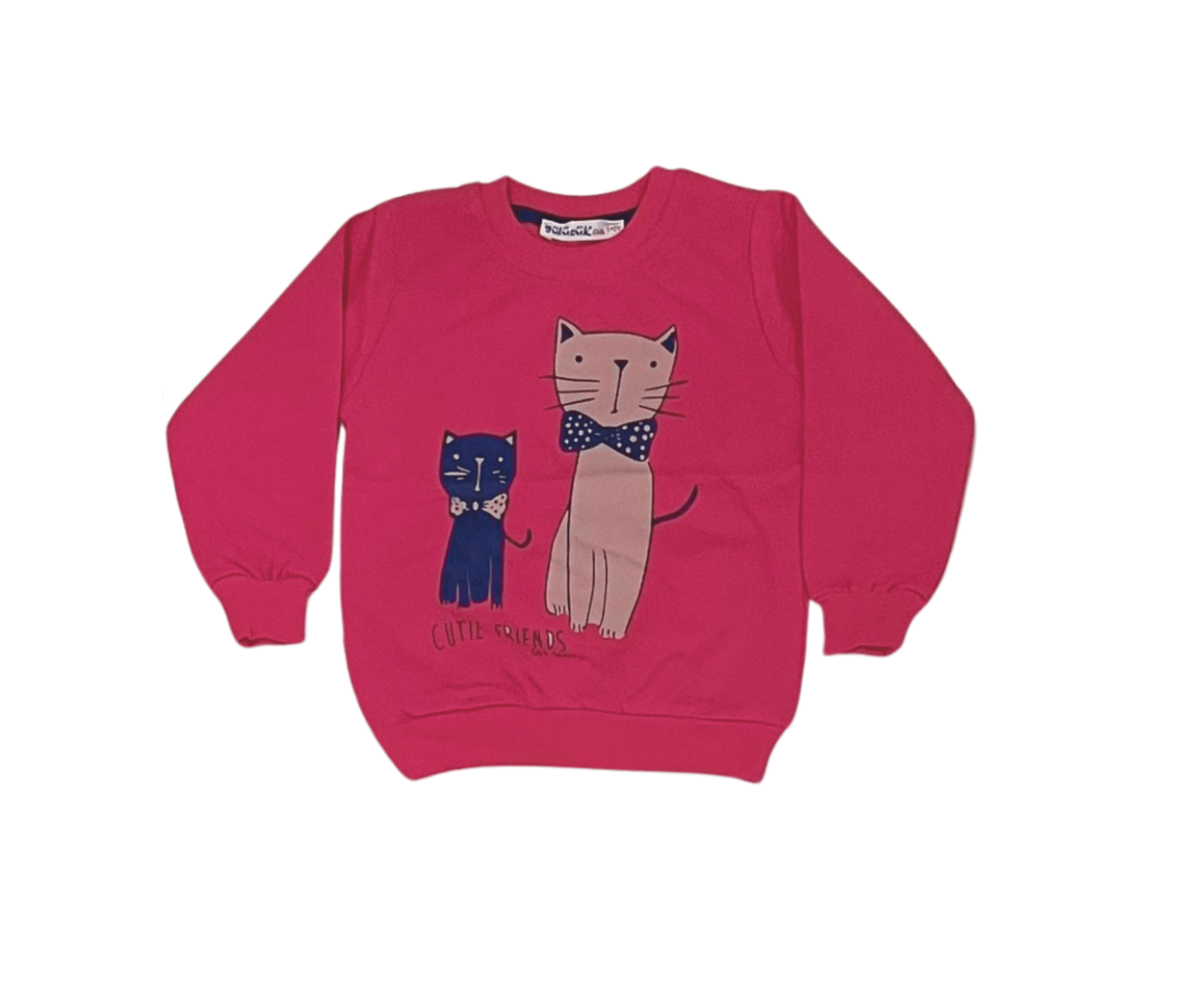 Kız Çocuk Sweatshirt Cat