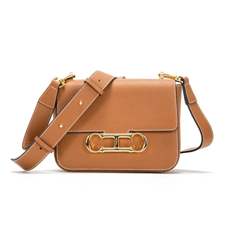 Retro Light Luxury Crossbody Bag, ClassicSolid Color Style Crossbody bag