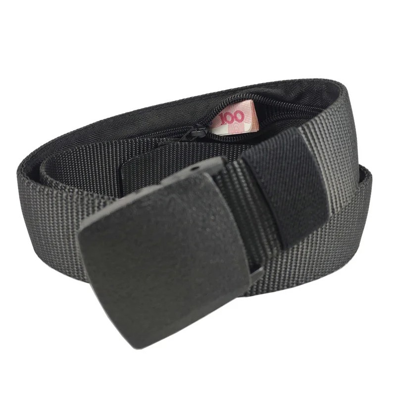 Travel Anti-Theft Hidden Money Belt – Secure Waist Wallet for Men & Women in Black, Blue, and Green