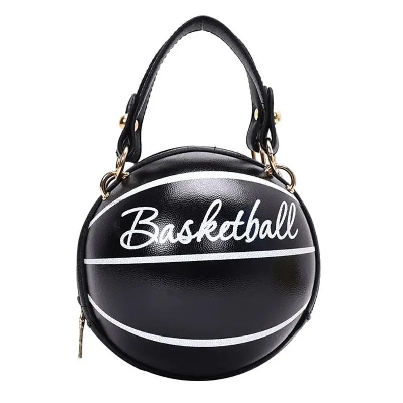 Borsa a tracolla a catena alla moda - Borsa dal design di calcio e basket