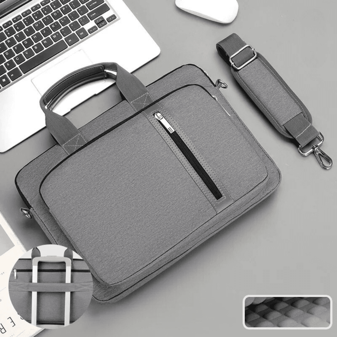 Premium Shockproof Laptop Sleeve - Lightweight & Stylish Computer Bag for MacBook, Dell, Lenovo - Fits 13, 14, 15.6, and 17.3 Inch Laptops