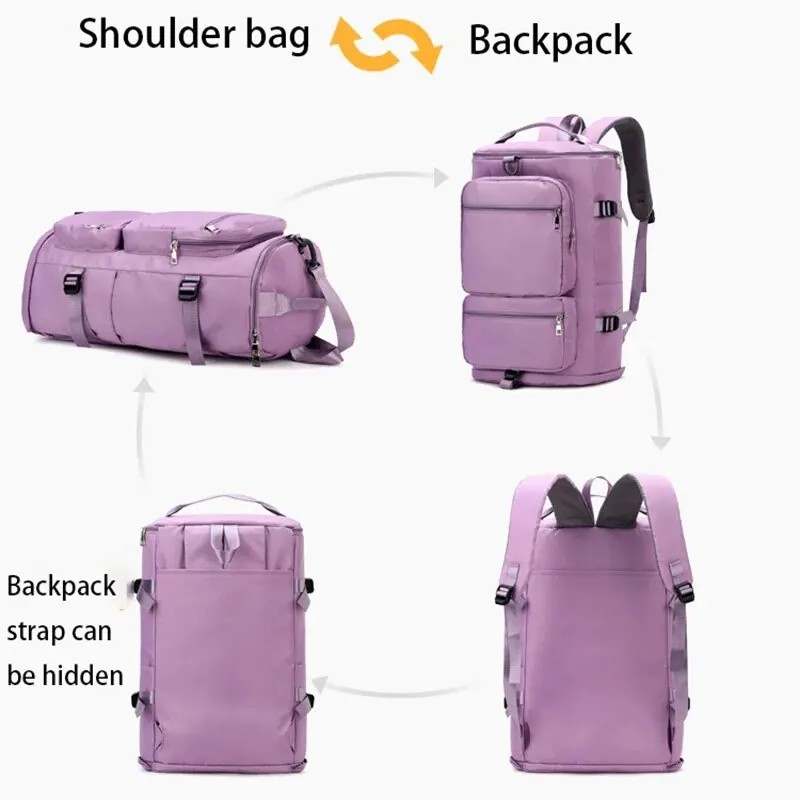 Multifunctional Travel Bag – Large Capacity Backpack for Women & Men | Sports, Gym, & Weekender Bag