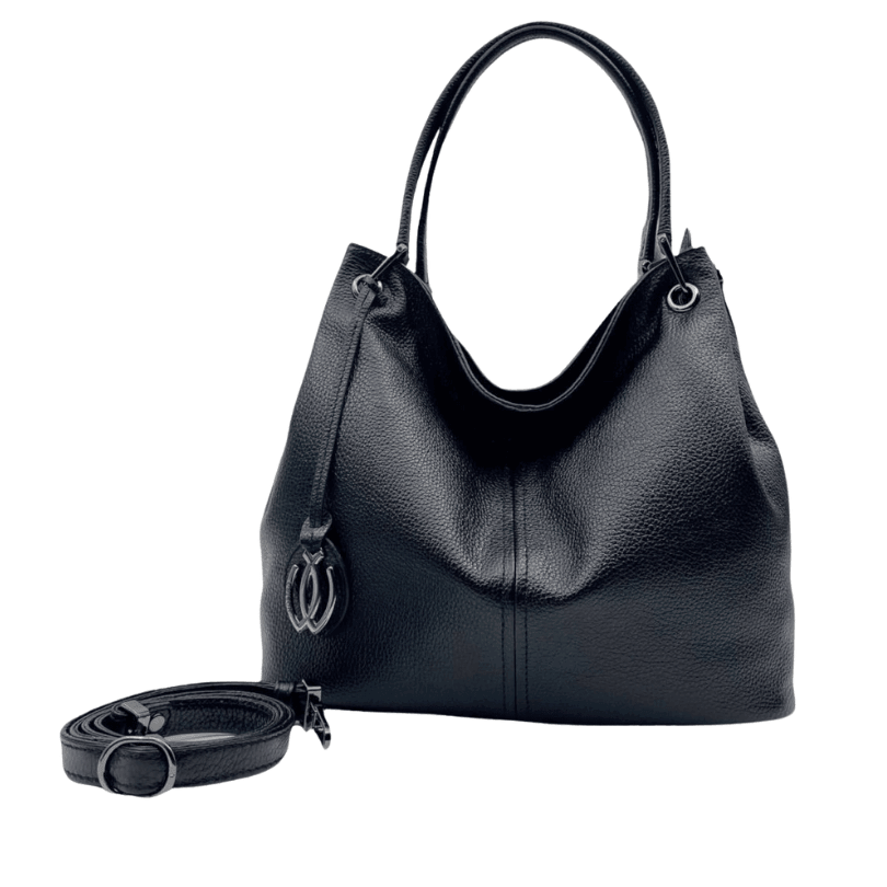 Bozcaada Luxe Tote – Genuine Leather Shoulder Bag by HappyNear Exclusive