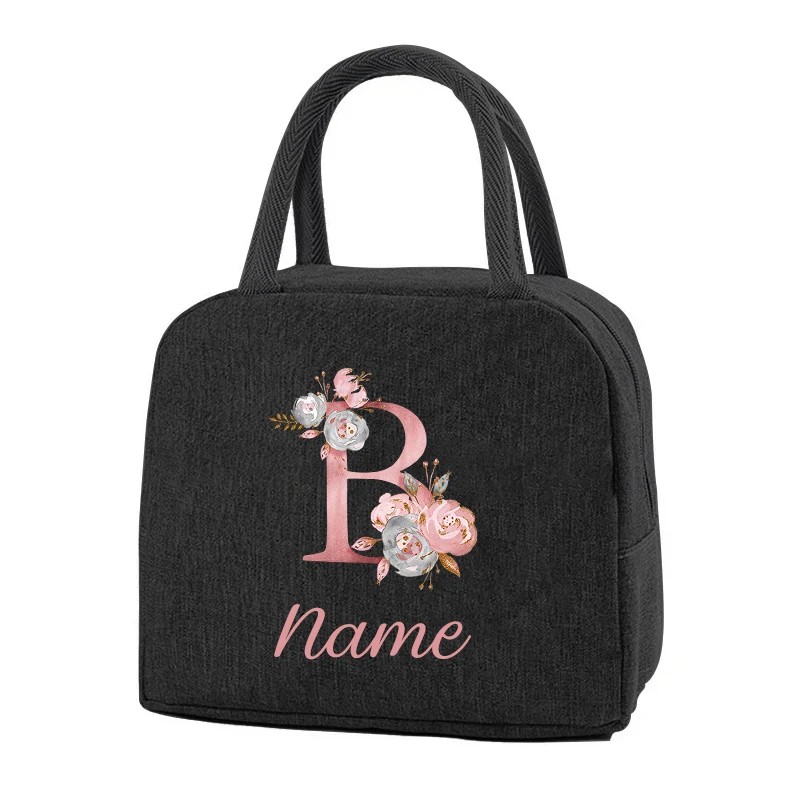 Custom Name Insulated Lunch Bag - Waterproof & Durable Thermal Lunch Box