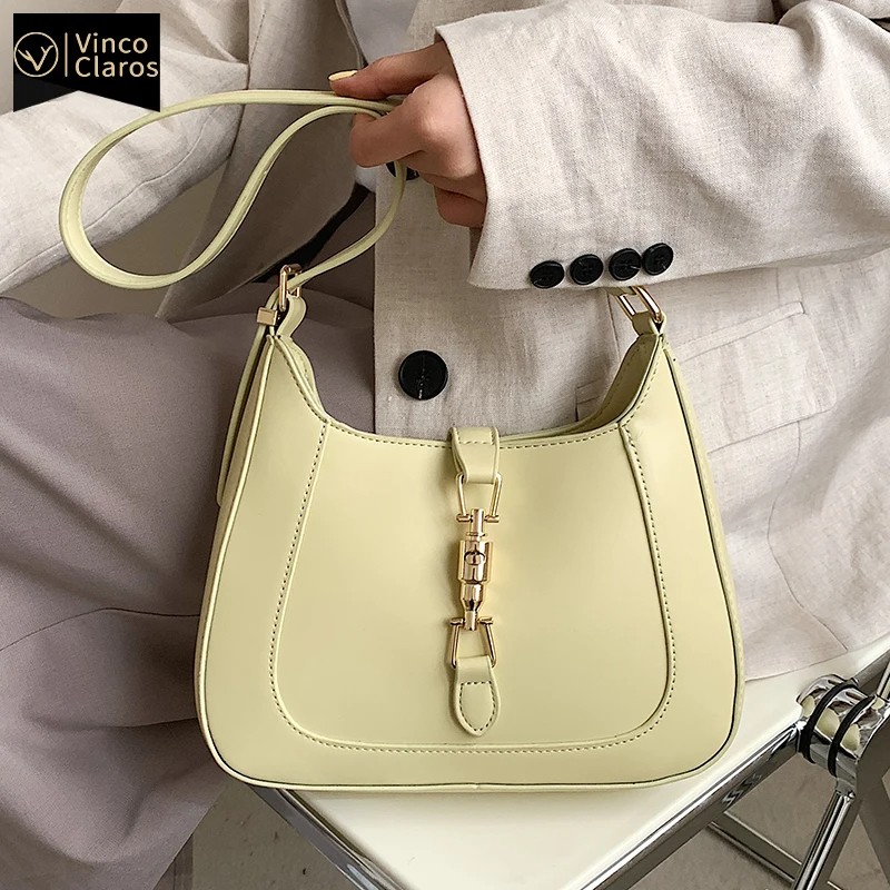 Chic Leather Designer Shoulder Bag: Top Quality Luxury Fashion for Women