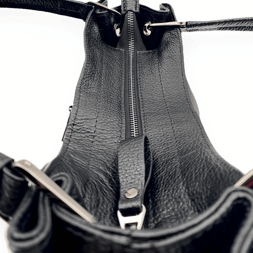 Bozcaada Luxe Tote – Genuine Leather Shoulder Bag by HappyNear Exclusive