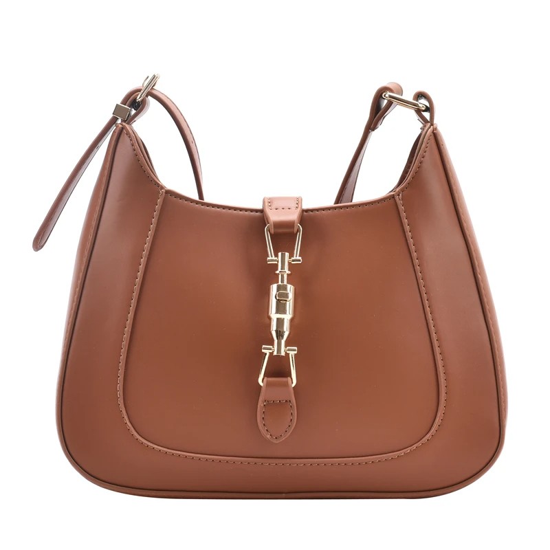 Chic Leather Designer Shoulder Bag: Top Quality Luxury Fashion for Women