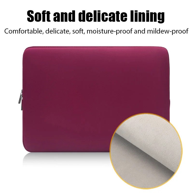 Premium Anti-Scratch Laptop Sleeve - Slim, Lightweight & Waterproof - Fits MacBook, HP, Lenovo, Dell