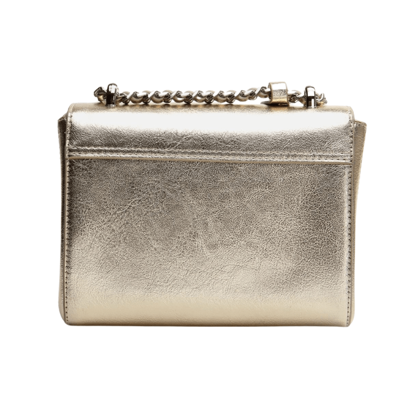 Aspendos Gold Mini Crossbody Bag – Vegan Leather by HappyNear Exclusive