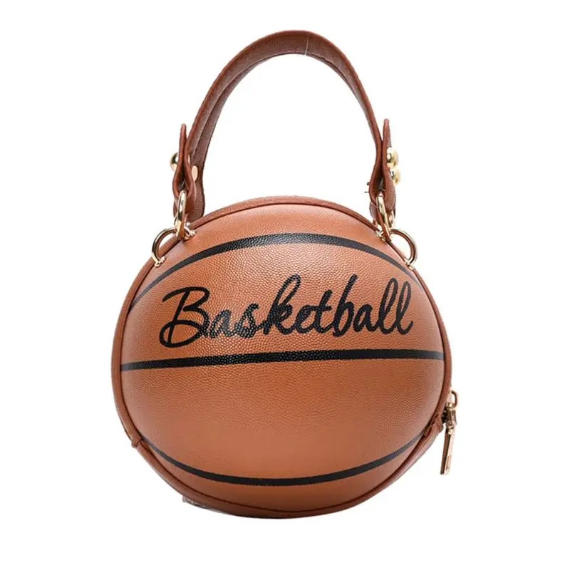 Borsa a tracolla a catena alla moda - Borsa dal design di calcio e basket