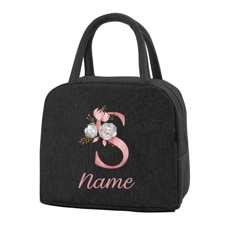 Custom Name Insulated Lunch Bag - Waterproof & Durable Thermal Lunch Box