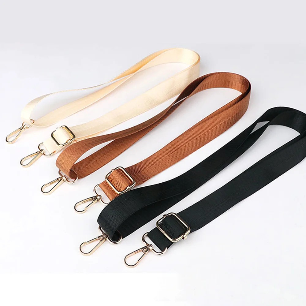 1.3M Long Wide Shoulder Bag Strap – Fashionable Adjustable Nylon Strap for Handbags, Crossbody Bags, and Messenger Accessories