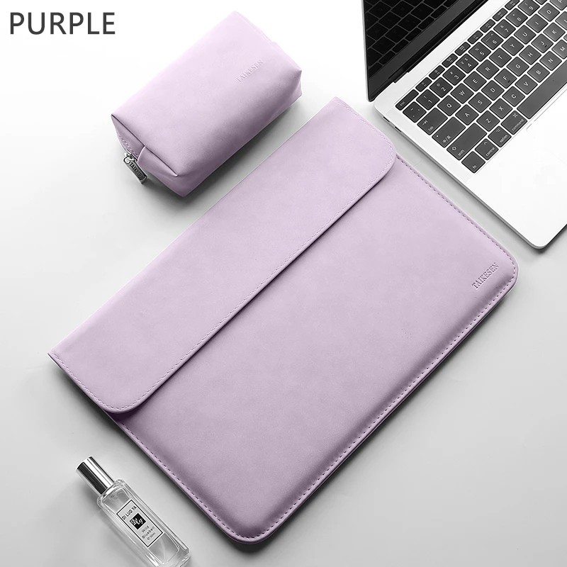 Premium Laptop Sleeve Case with Free Power Pack – Slim, Waterproof Cover for MacBook, Notebook & Tablet – Multiple Colors | HappyNear