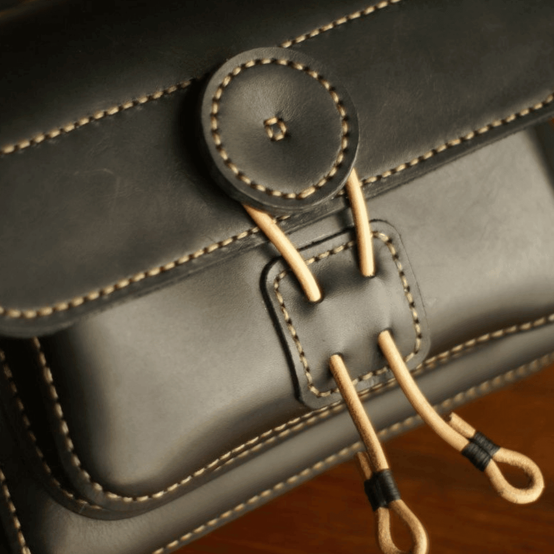 Bodrum Heritage Box Bag – Premium Leather Handbag by HappyNear Exclusive