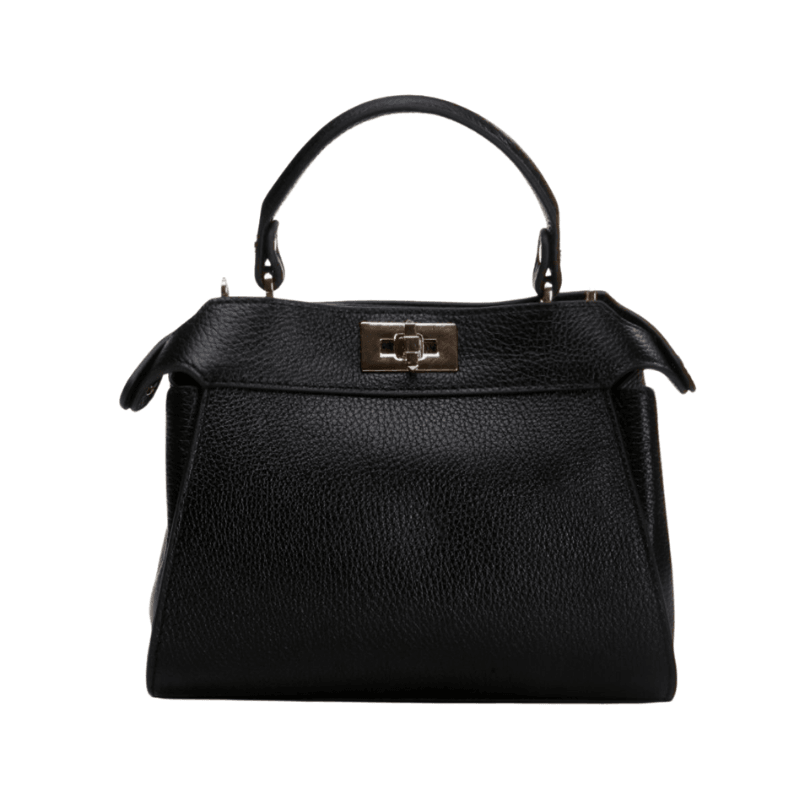 Abant Mini Crossbody – Premium Genuine Leather Handbag in Black by HappyNear Exclusive