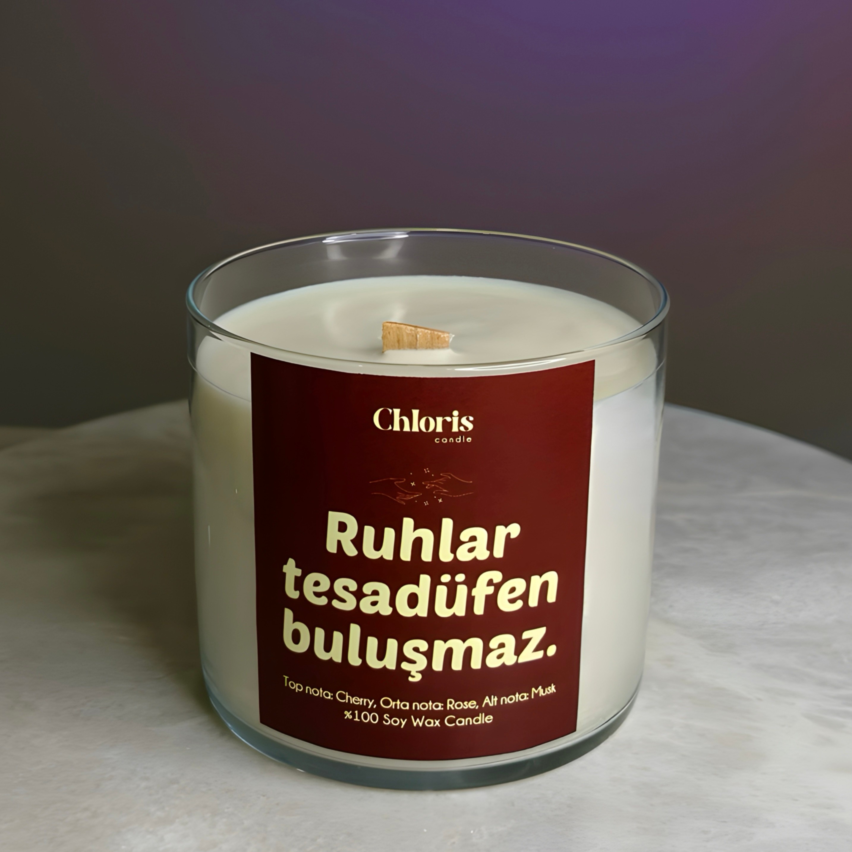 Ruhlar Tesadüfen Buluşmaz Kokulu Mum