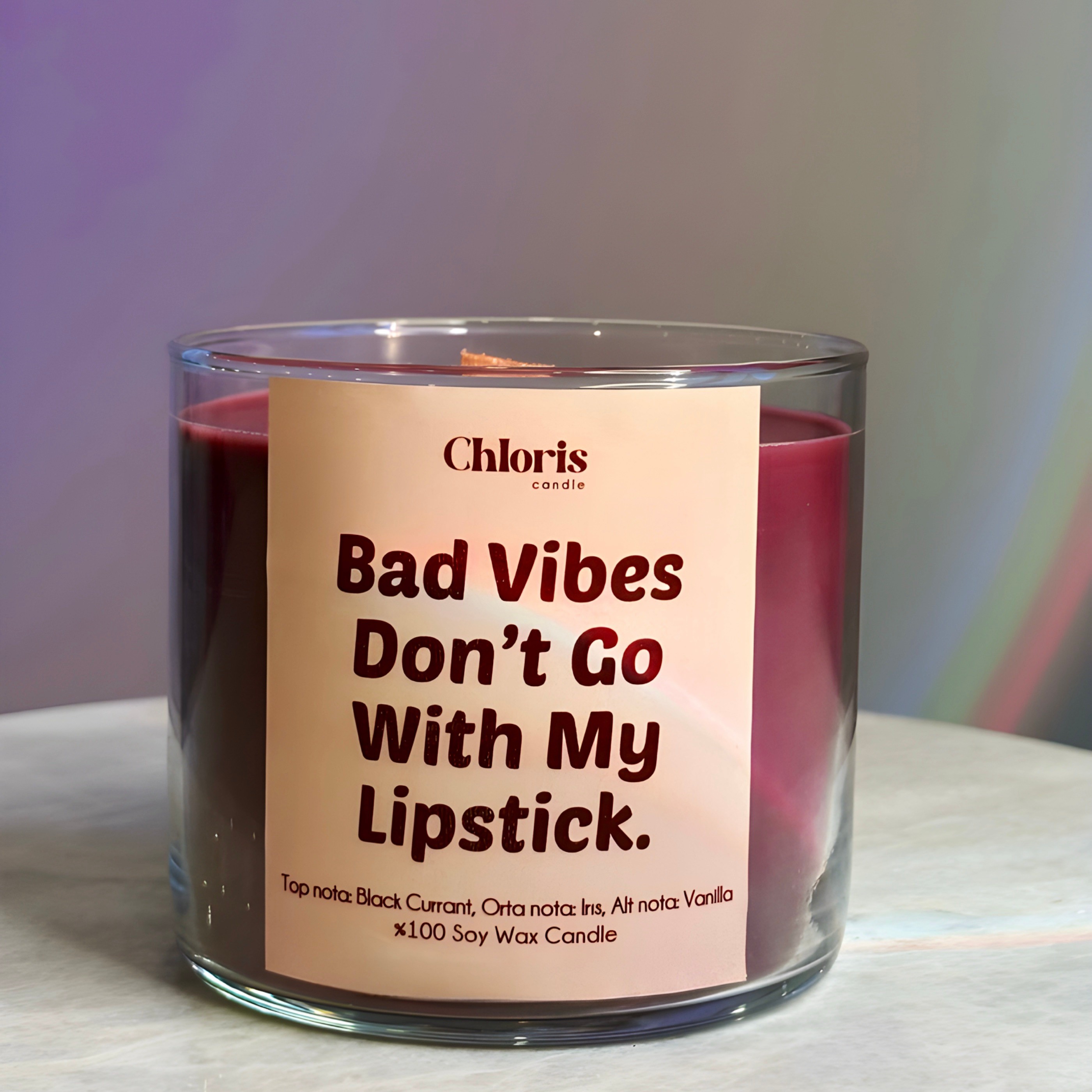 Bad Vibes Don't Go With My Lipstick Kokulu Mum