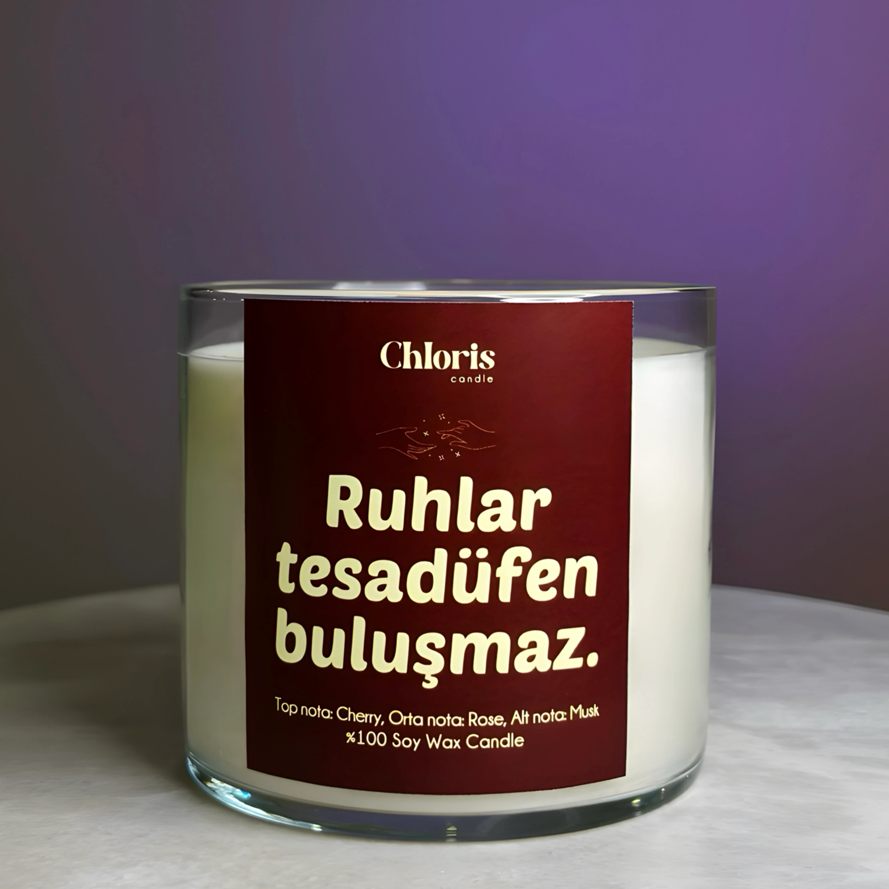 Ruhlar Tesadüfen Buluşmaz Kokulu Mum