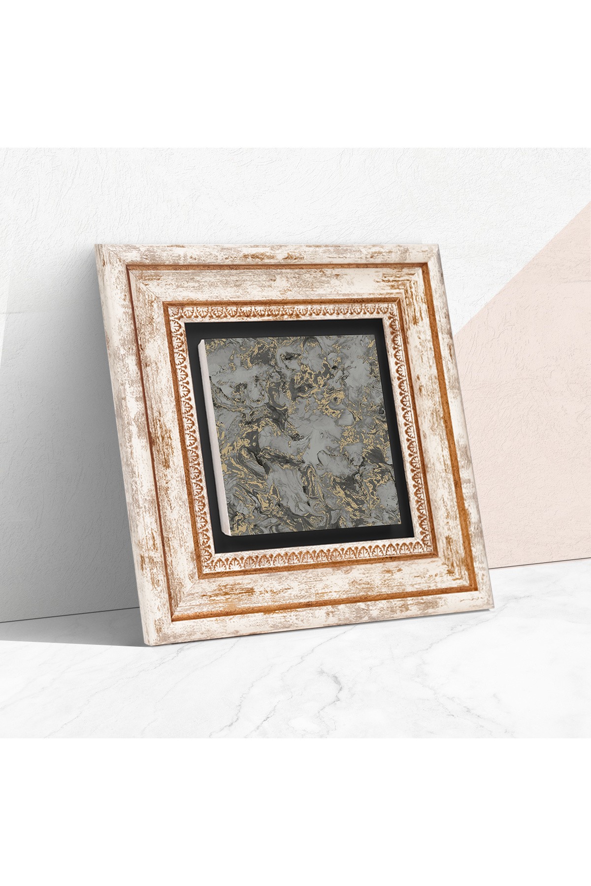 Pattern Stone Wall Painting Framed Wall Decor Wall Art